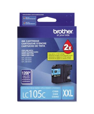 LC105C Innobella 1,200 Page-Yield Super High-Yield Ink - Cyan