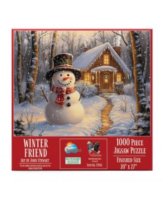 Winter Friend 1000 piece Jigsaw Puzzle for Adults Christmas