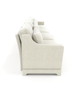 Solid Wood Chenille Lumbar Pillow Sofa