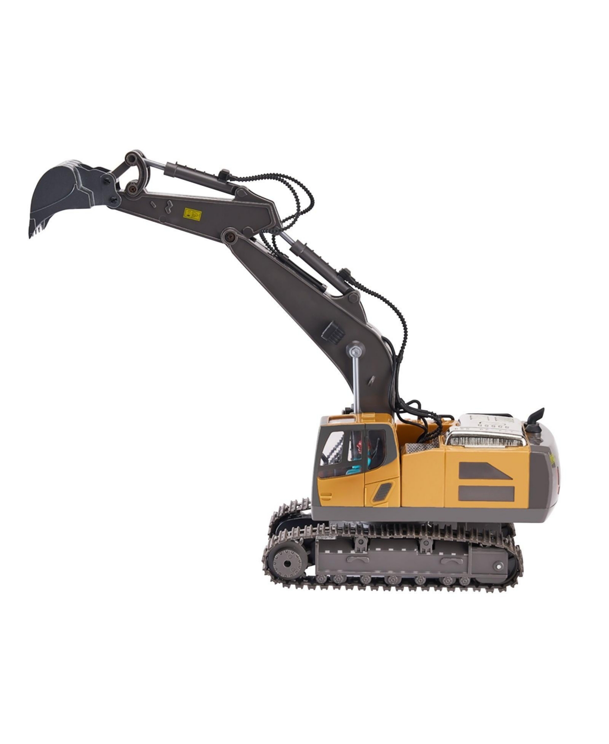 Hongge Remote Control Excavator 1 14 Scale Construction Truck with Functional Arm and Long Play Battery