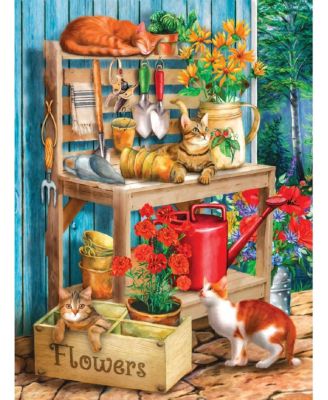 Potting Table 1000-piece Jigsaw Puzzle for Adults