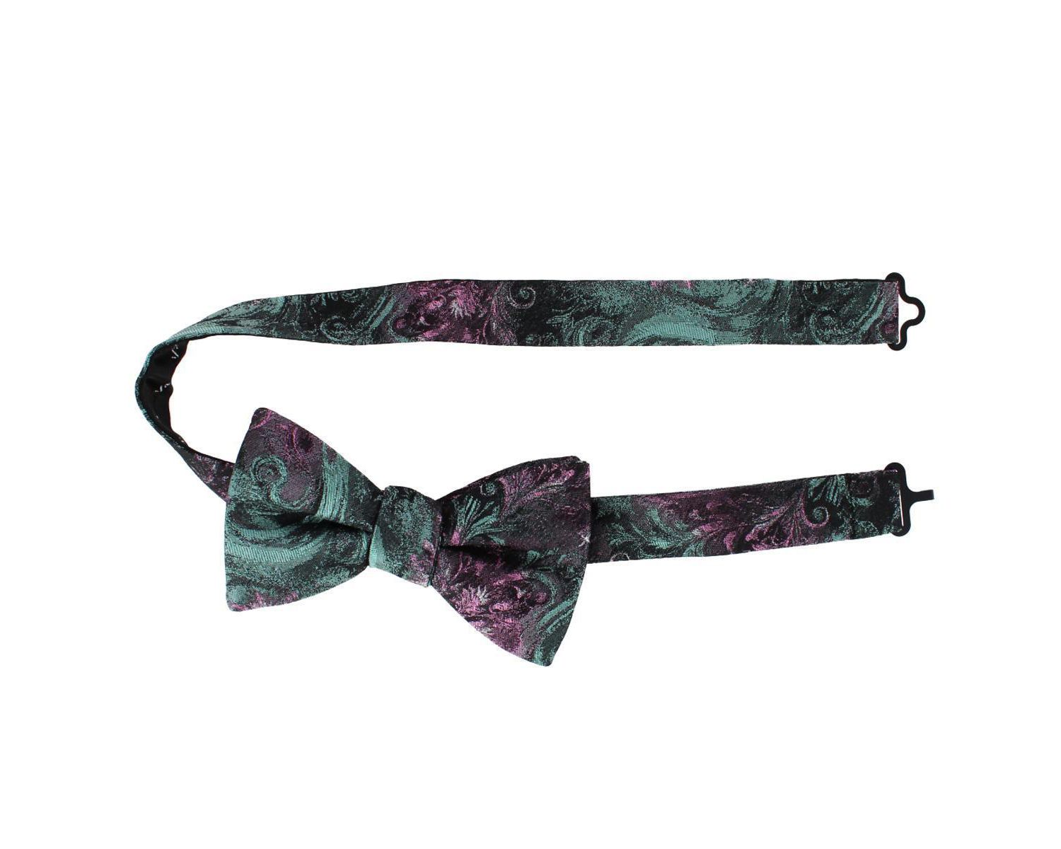 Men's The Arcane Storm Silk Novelty Bow Tie