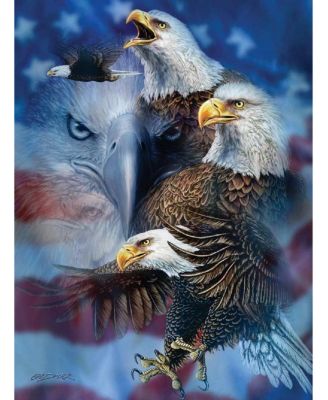 Patriotic Eagles 1000 piece Jigsaw Puzzle for Adults