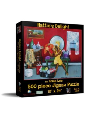 SunsOut Hattie's Delight 500 piece Jigsaw Puzzle for Adults - Macy's