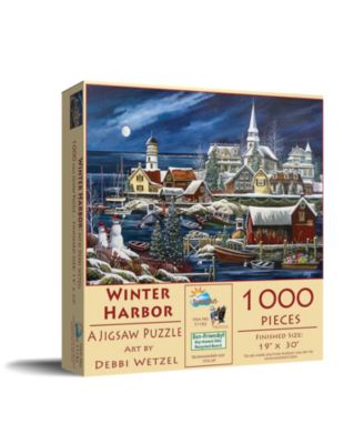 Winter Harbor 1000 piece Jigsaw Puzzle for Adults  Christmas