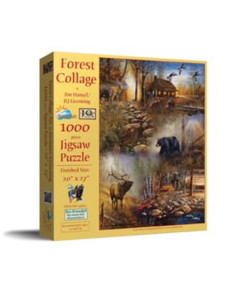 Forest Collage 1000 piece Jigsaw Puzzle for Adults