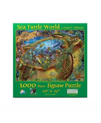 Sea Turtle World 1000 piece Jigsaw Puzzle for Adults
