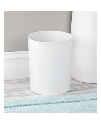 Small Round Plastic Bathroom Trash Can