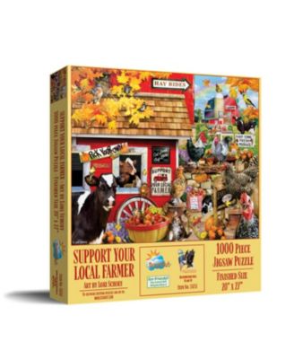 Support Your Local Farmer 1000 piece Jigsaw Puzzle for Adults
