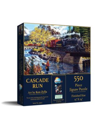 Cascade Run 550 piece Jigsaw Puzzle for Adults