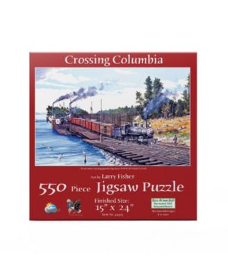 Crossing Columbia 550 piece Jigsaw Puzzle for Adults
