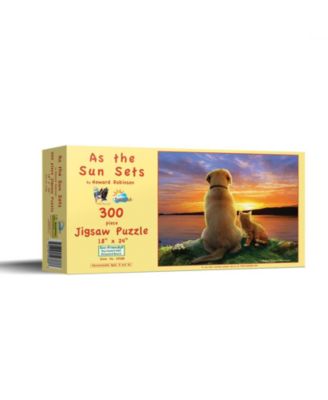 As the Sun Sets 300 piece Jigsaw Puzzle for Adults
