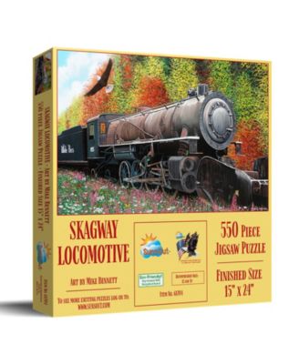 Skagway Locomotive 550 piece Jigsaw Puzzle for Adults