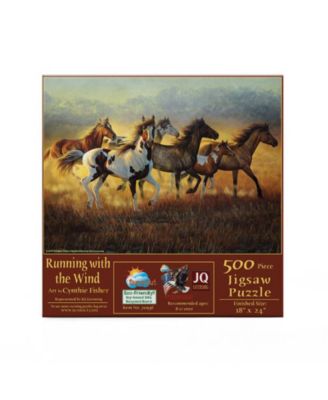 Running with the Wind 500 piece Jigsaw Puzzle for Adults