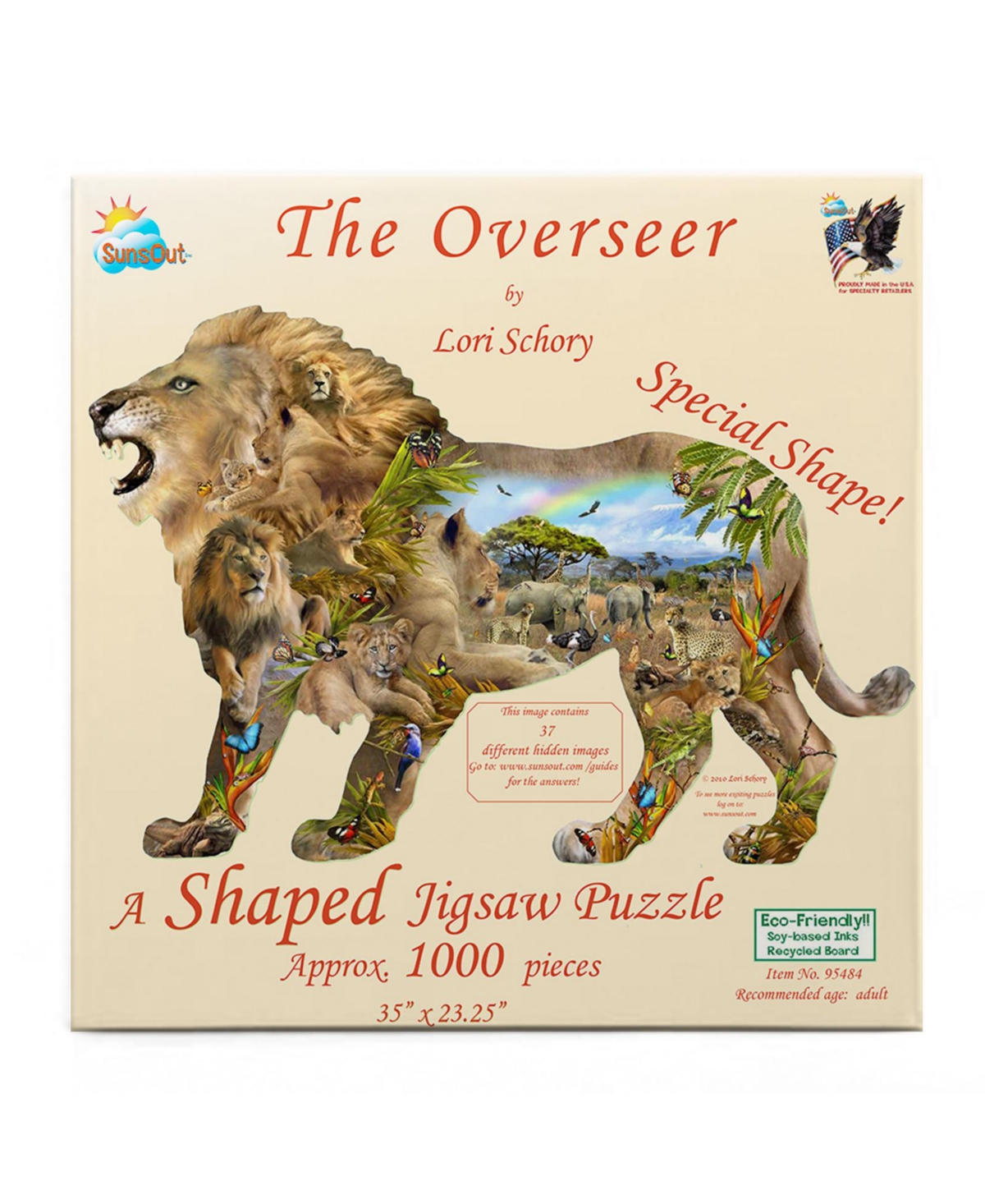 SunsOut The Overseer 1000 piece Jigsaw Puzzle for Adults