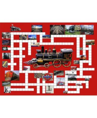 Riding the Rails 500 piece Jigsaw Puzzle for Adults Puzzle Combo