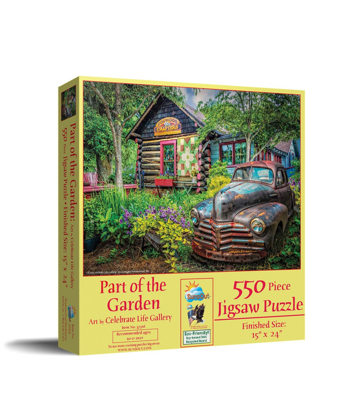 SunsOut Part of the Garden 550 piece Jigsaw Puzzle for Adults