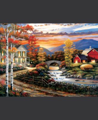 Babbling Creek Road 1000 piece Jigsaw Puzzle for Adults