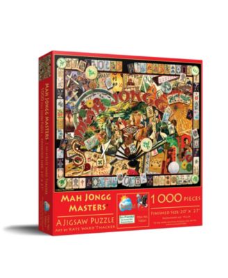 Mah Jongg Masters 1000 piece Jigsaw Puzzle for Adults
