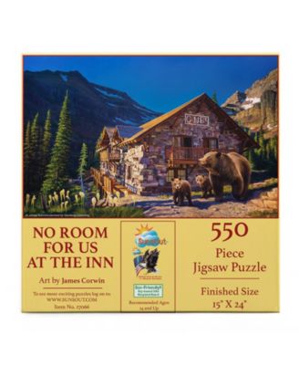 No Room for us at the Inn 550 piece Jigsaw Puzzle for Adults