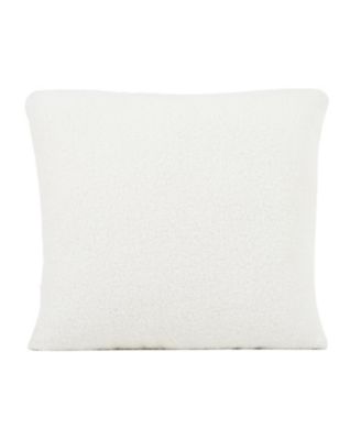 Teddy Fabric Accent Armchair with Waist Pillow for Living Room/Bedroom