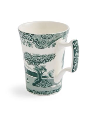 Heritage Green Italian Cottage Mugs, Set of 4