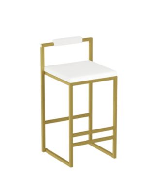 Streamdale Velvet Bar Stools Set of 2