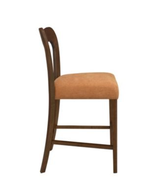  Counter Stool Without Arm(walnut+caramel) Set of 2