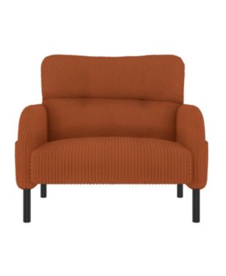 Corduroy Wide Seat Chair - Living Room/Bedroom