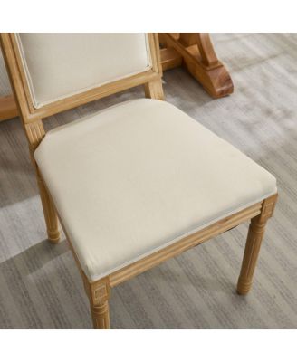 Louis Dining Chairs, Set of 2, Beige