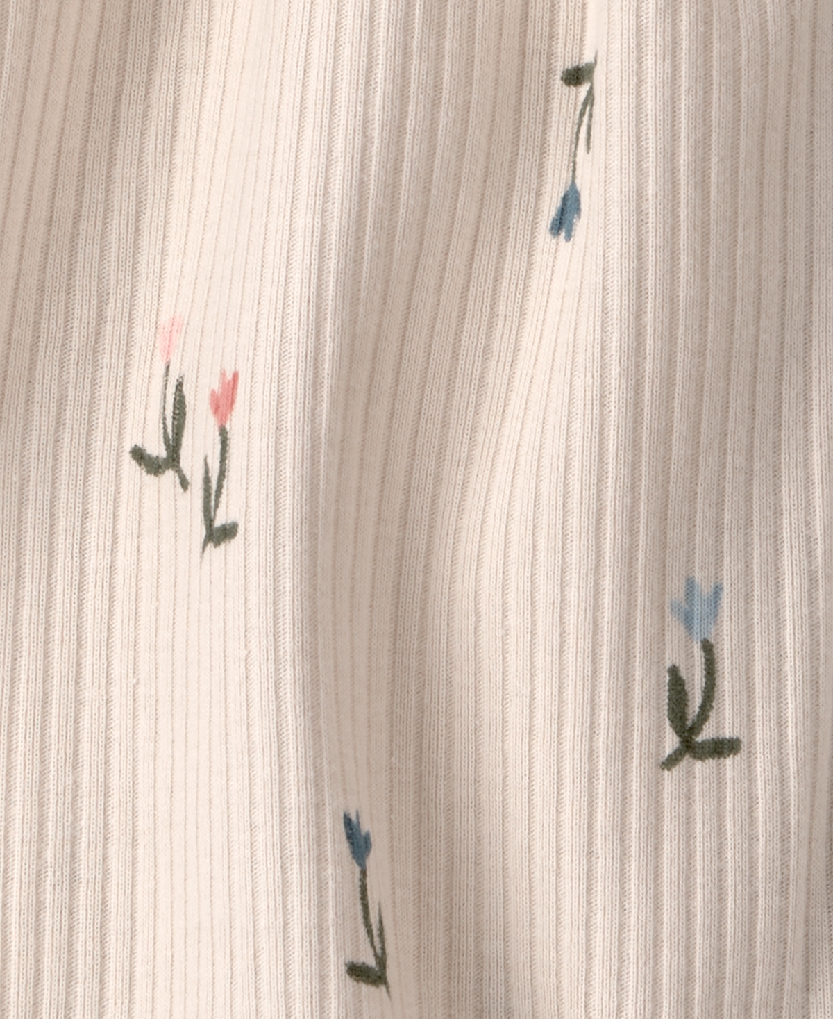 Carter's Baby Girls' Floral Print Flutter-Sleeve Romper