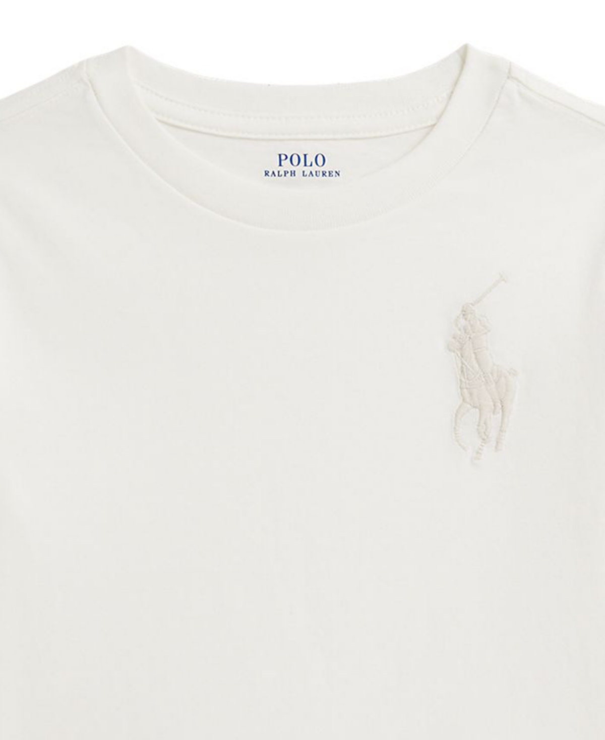 Polo Ralph Lauren Boys' 2-7 Embroidered Big Pony Crewneck T-Shirt