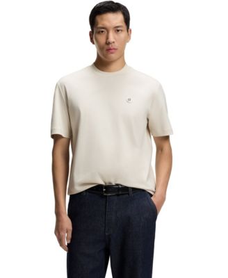Men's Mercerized-Cotton Double B Monogram T-Shirt