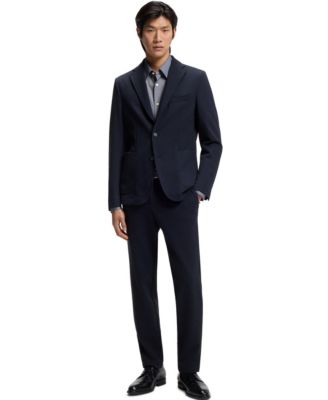 Men's Regular-Fit Performance-Stretch Oxford Dress Shirt