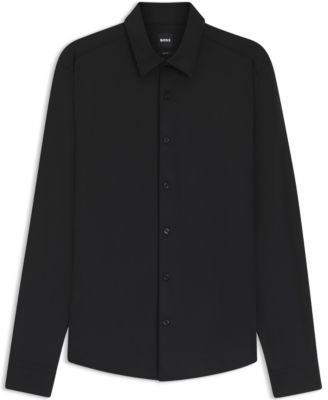 Men's Performance-Stretch Slim-Fit Dress Shirt