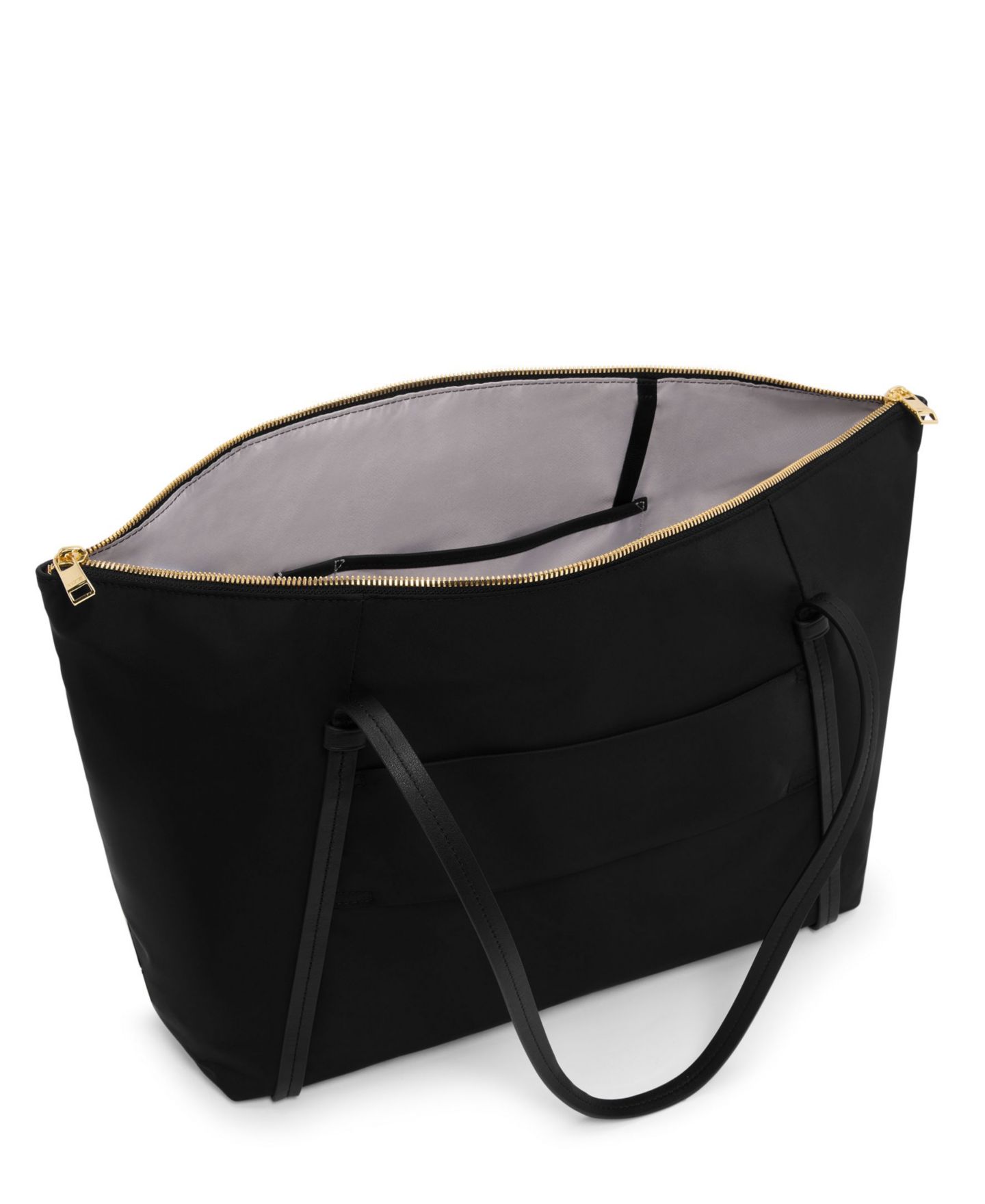 Женская сумка TUMI Voyageur Q Tote, цвет: Чёрный / Золотой — фото 5