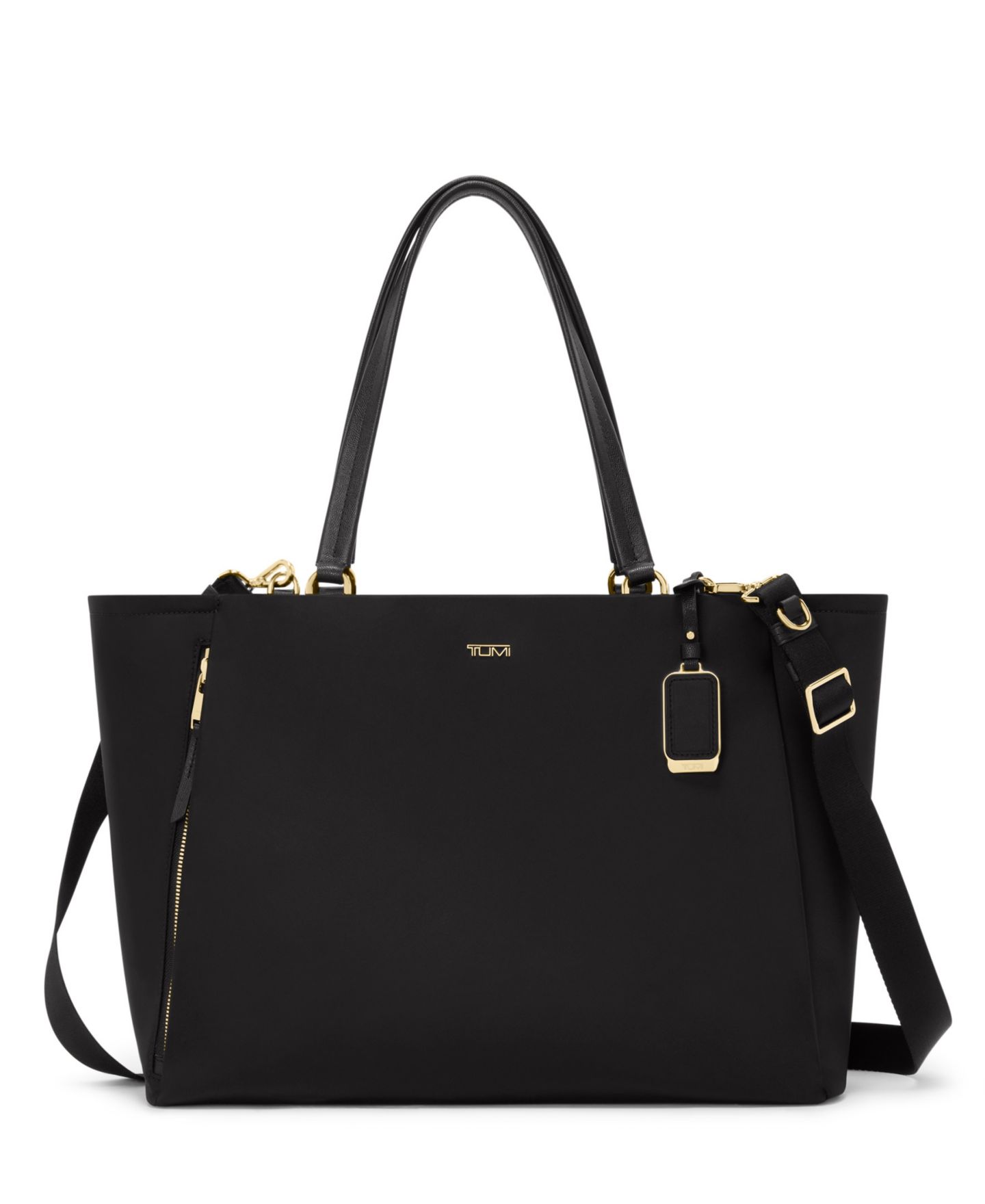 Сумка TUMI Voyageur Valetta Large Tote, цвет: Чёрный / Золотой — фото 1