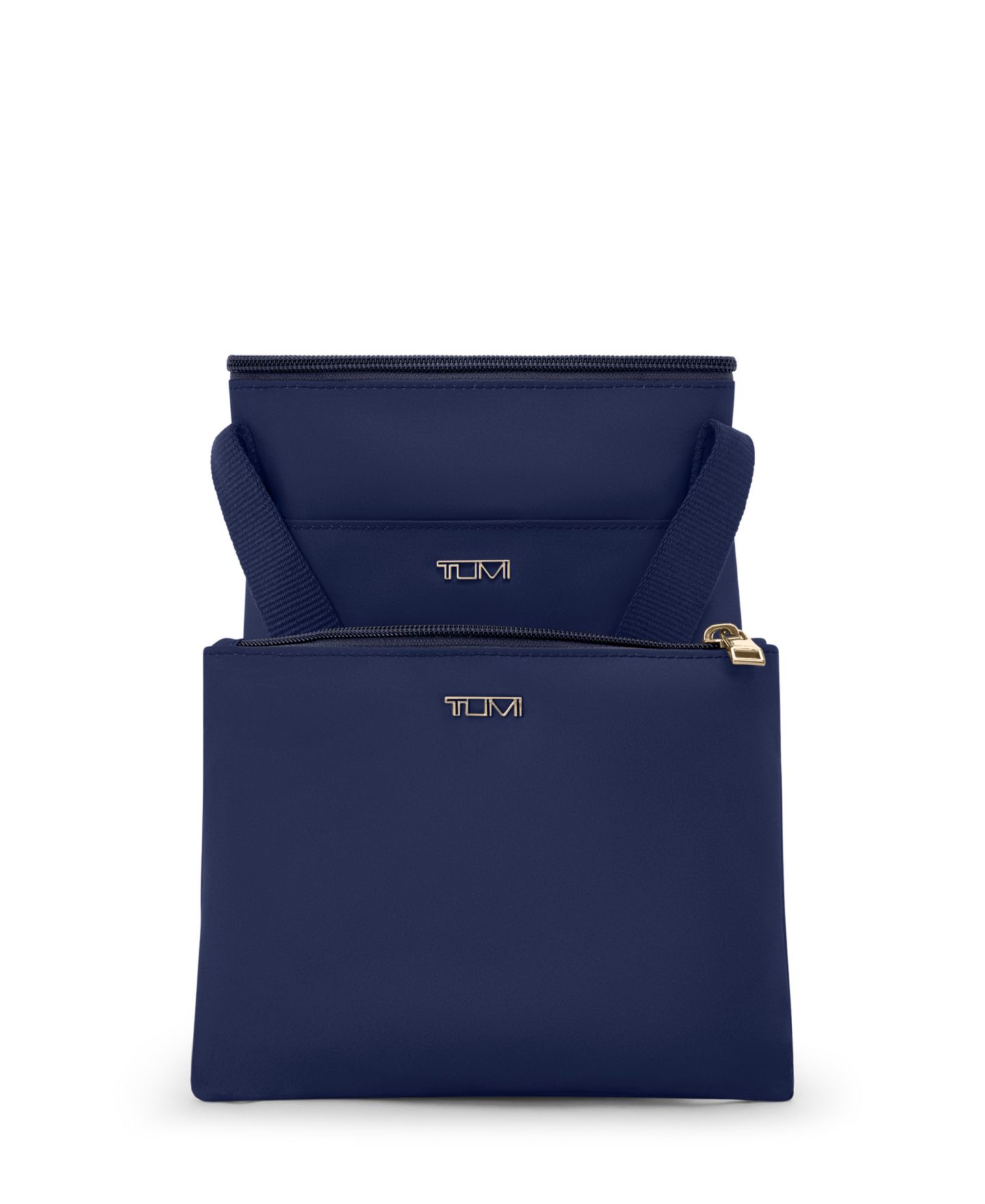 Небольшая сумка-тоут Tumi Voyageur Just In Case, цвет: Индиго / Золотой — фото 4