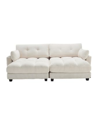 Sleeper Sofa Couch Bed,Oversized Chaise Lounge Chair Cozy Cloud Couch