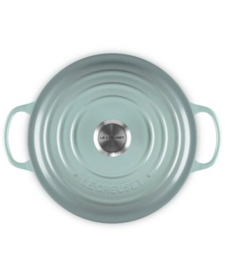Signature Enameled Cast Iron 6.5-Quart Deep Round Dutch Oven