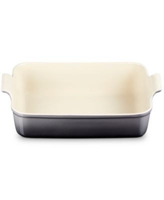 Stoneware 6.75 Quart Heritage Deep Rectangular Lasagna Dish