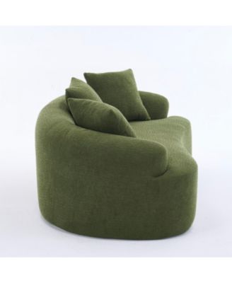LY-025 Forest Green Loveseat Sofa