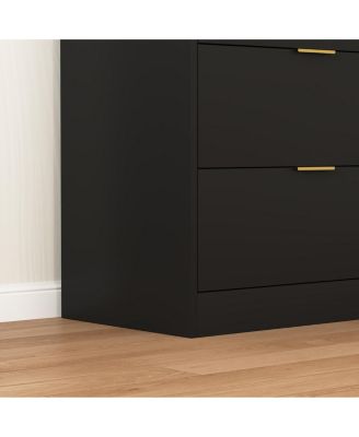 8 Drawer Dresser - Modern Wood Chest for Bedroom, Closet, Living Room