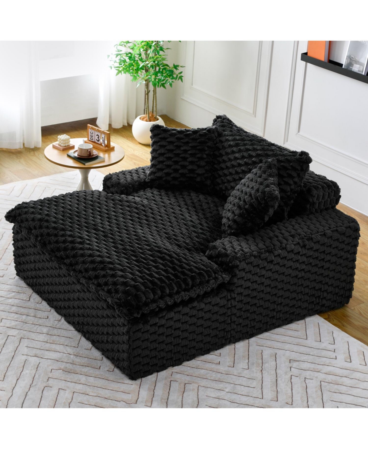 Streamdale Furniture 51" Comfort Sofa w/ 2 Pillows & Backrest