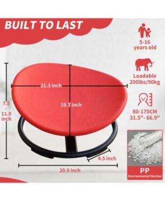 Kids Sensory Swivel Chair - Autism & ADHD - Focus, Balance & Coordination