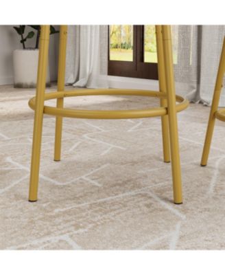 3-Piece Bar Table Set with 2 Bar Stools