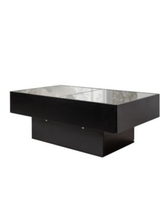 Coffee Table Sliding Top Hidden Storage Extendable