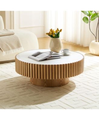 Nesting Round Sintered Stone Coffee Table