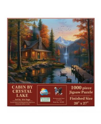 Cabin by Crystal Lake 1000 piece Jigsaw Puzzle for Adults