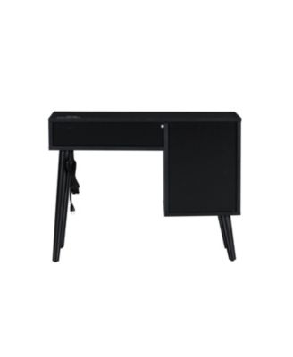  Bohemian Vanity Set with Charging Station, Stool, & 3 Storage Drawers